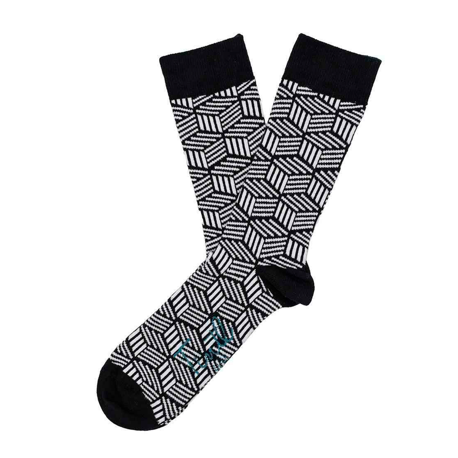 Black & White Berlin Sock