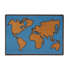 Felpudo Word Map azul