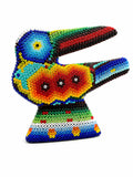 Pelicano Huichol de Nayarit - Artesanía Mexicana Hecha a Mano