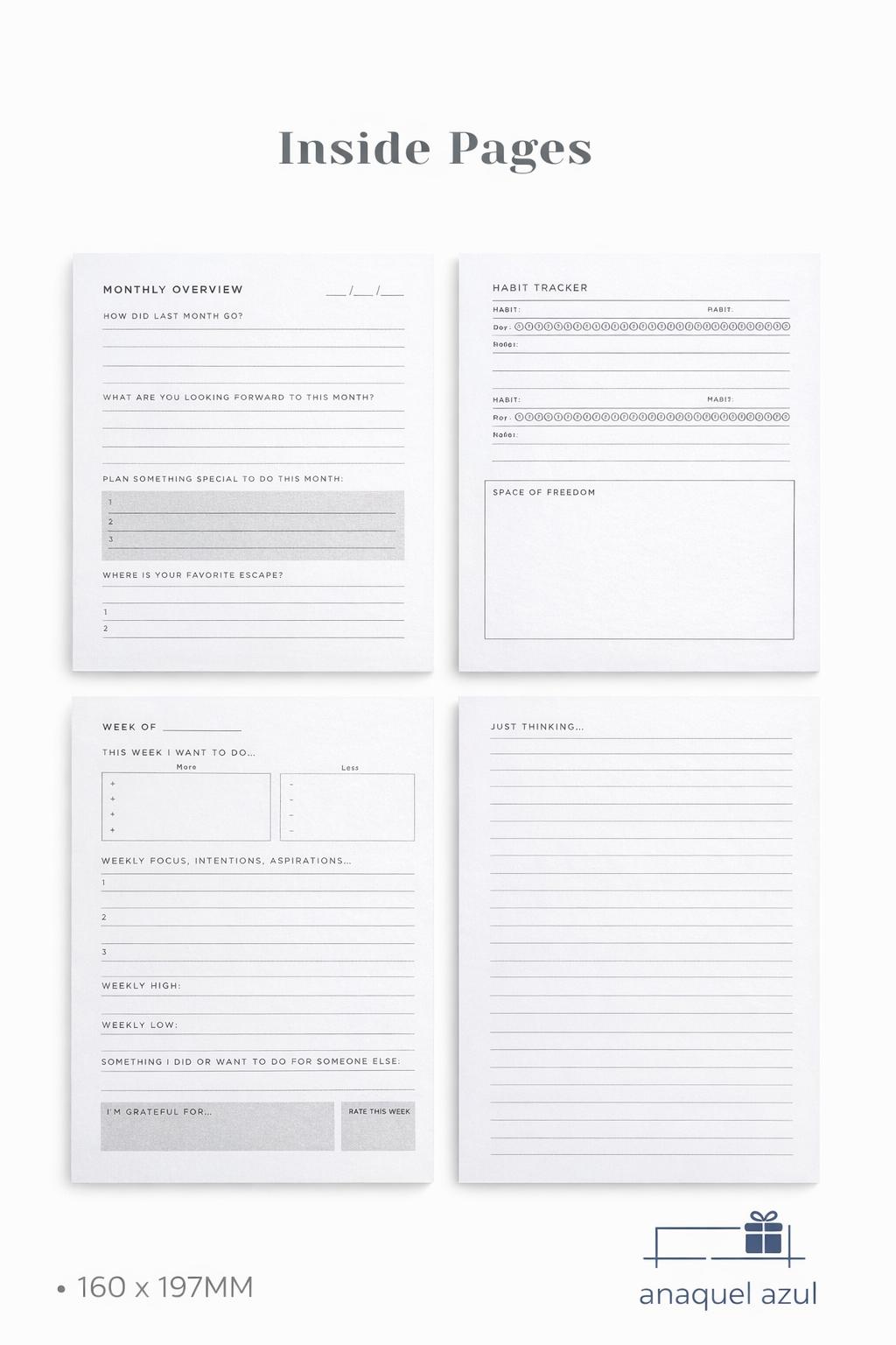 The thoughtful journal