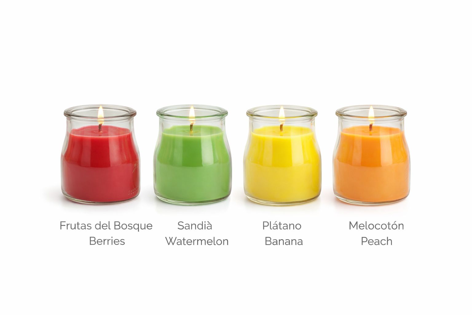 Fruit basket Paquete de velas aromaticas frutales