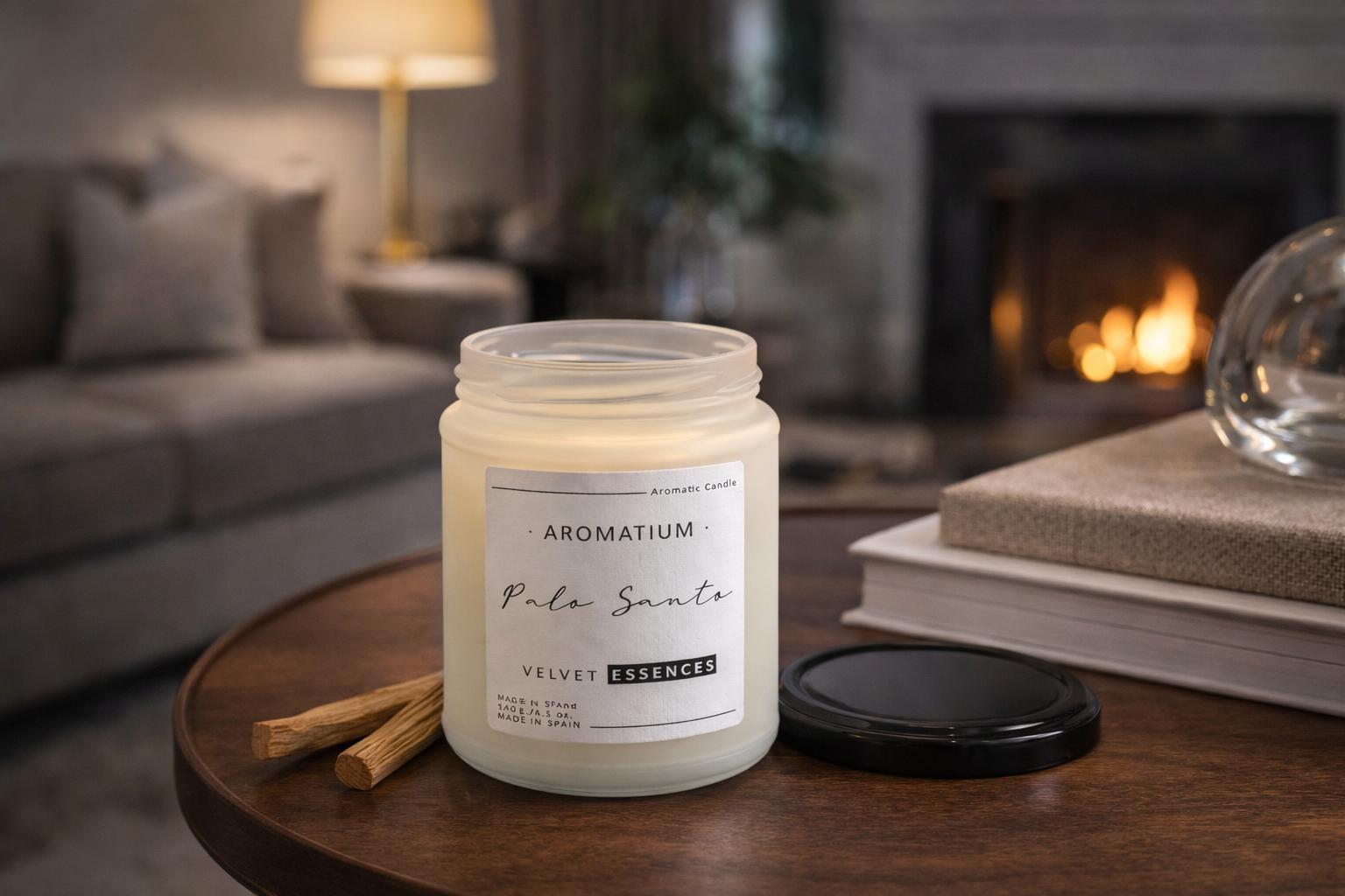 Palo Santo Vela aromática
