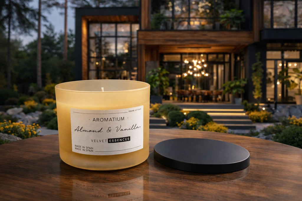 Vela aromática Almendra y vainilla 300g
