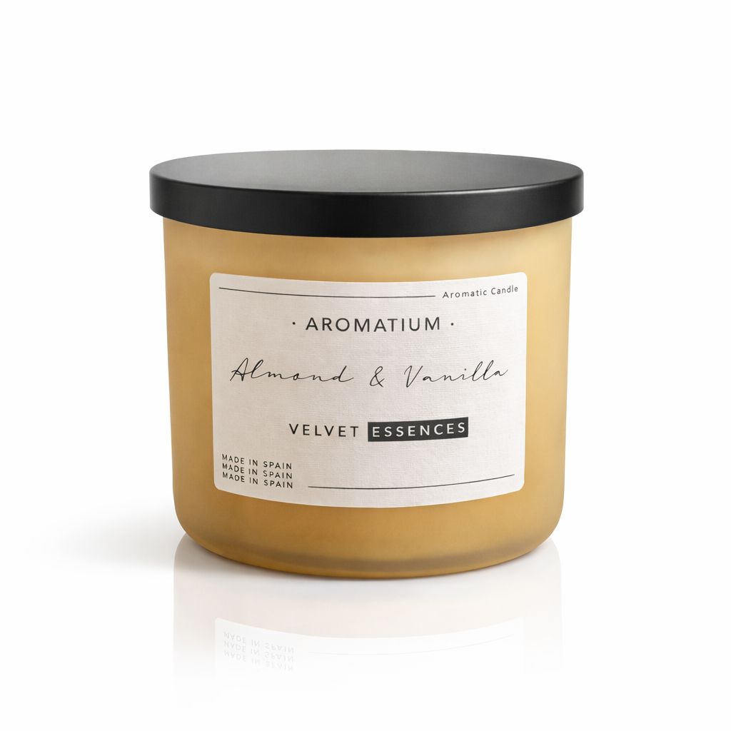 Vela aromática Almendra y vainilla 300g