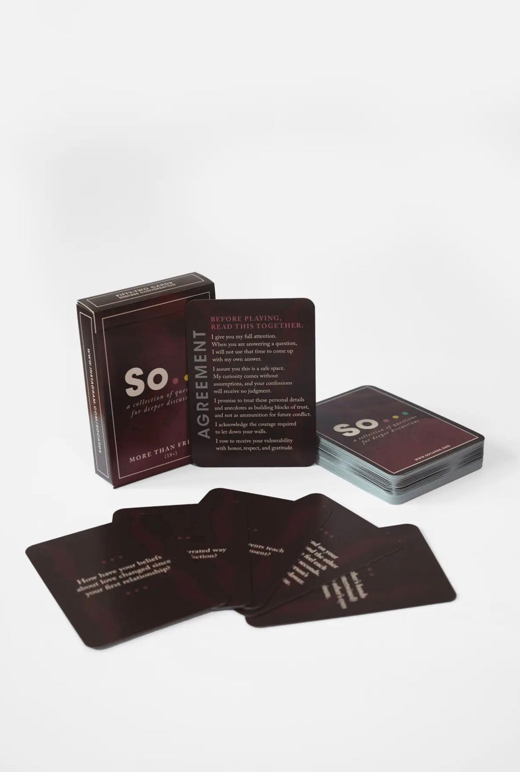 So cards More than friends