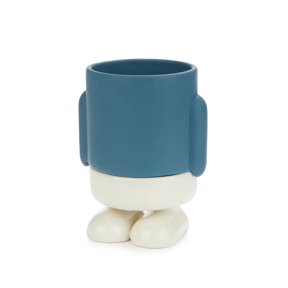 Maceta Mini Mr. Standy Azul