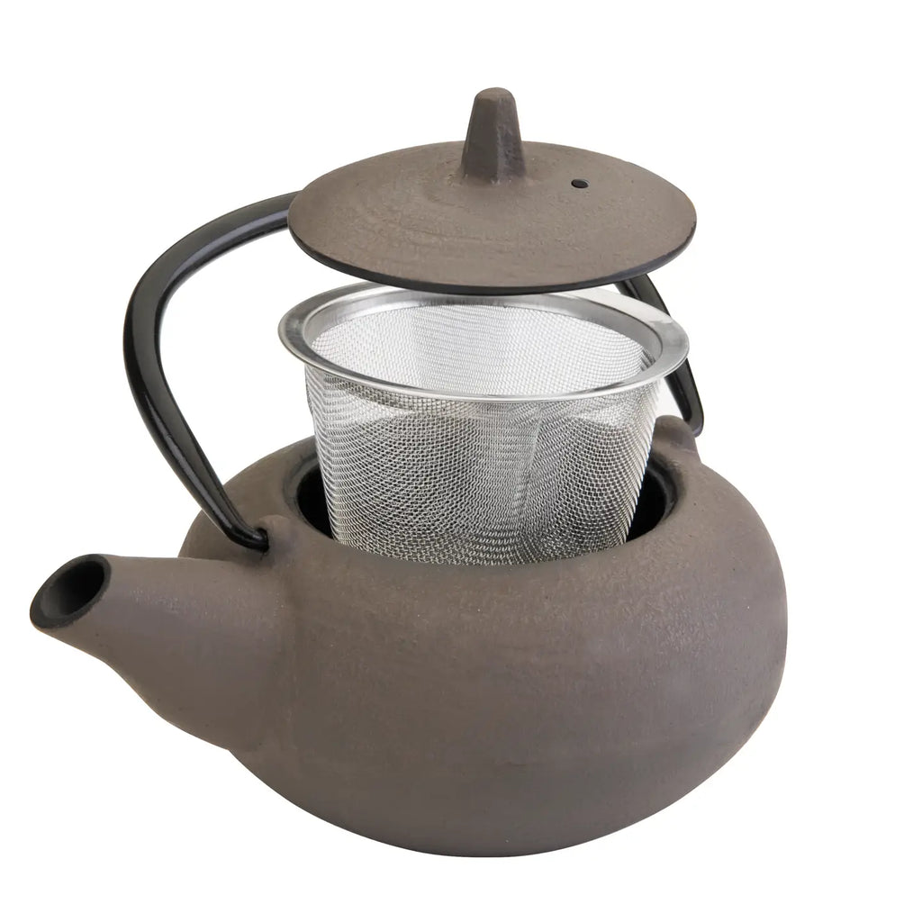 Tetera hierro fundido y Filtro de Acero Inoxidable 18/10. Capacidad: 0.3 litros.