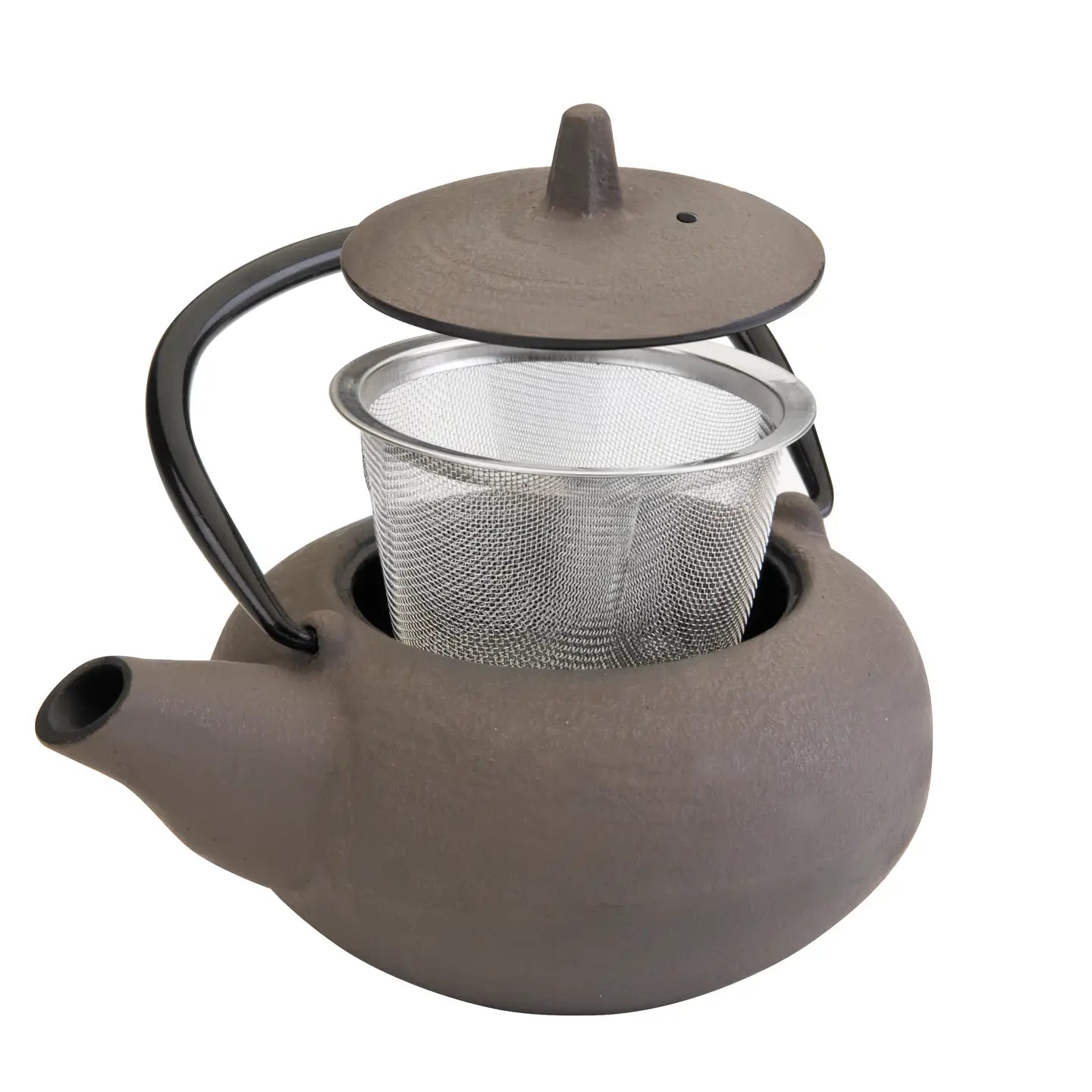 Tetera hierro fundido y Filtro de Acero Inoxidable 18/10. Capacidad: 0.3 litros.